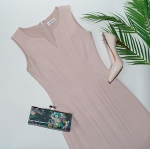 Calvin Klein Sheath Dress Pink Sz0